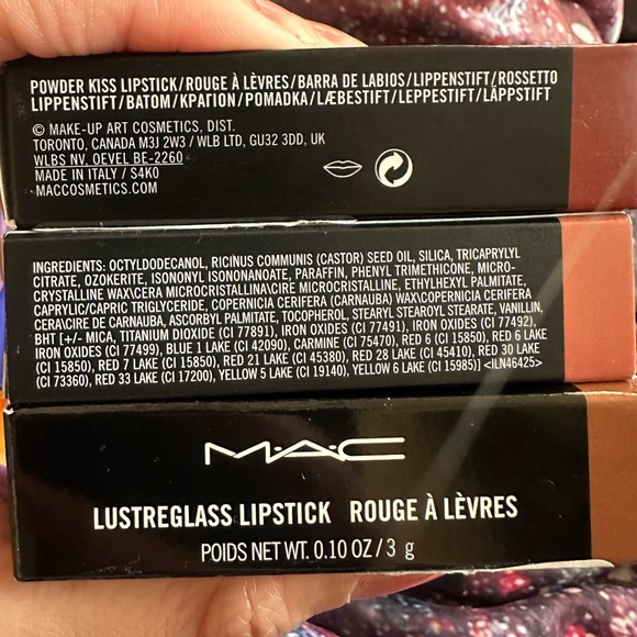 2pc bundle MAC Cremesheen Lipstick Full Size New in Box AUTHENTIC choose shade - Picture 3 of 5